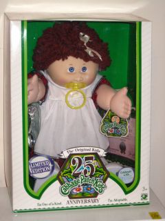 25th Anniversary Cabbage Patch Kids Doll Pacicfer Limited Edition Born 