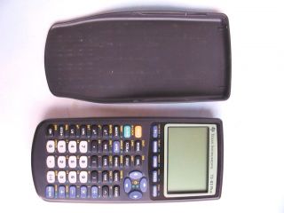 Texas Instruments TI 83 Plus Calculator w Cover for Parts or Repair 