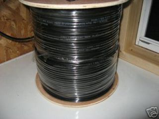 1000 Outdoor Cable RG6 TV Wire Burial Underground UV