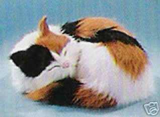 Furry Animal Plush Stuffed Cat Calico Sleeping Cats