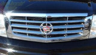 02 06 Escalade Chrome Replacement Type Grill Grille