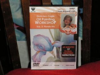 DVD Gretchen Cagle Still Life Iris Oil Painting Vol 3