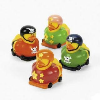   Ducks Ducky Skate Birthday Party Favors Cake Toppers Toys