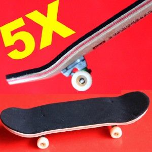   New 96mm Long Canadian Maple Wooden Fingerboard Skateboards D43