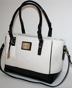 NEW Calvin Klein Tote Satchel Shoulder Bag Handbag, NWT