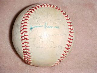1973 California Angels MLB Major League Team Autographed Baseball 
