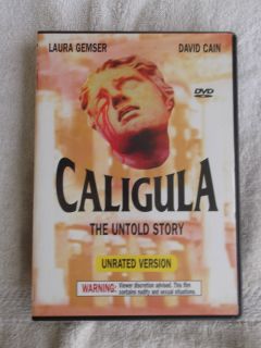 Caligula The Untold Story DVD Unrated Version Laura Gemser David Cain 