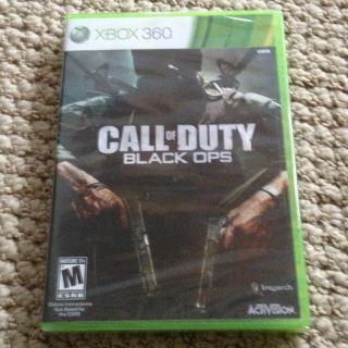 Brand New Sealed Never Opened Call of Duty Black Ops Xbox 360 2010