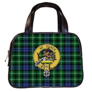  Scottish Clan Leather Handbag C to D Hand Made
