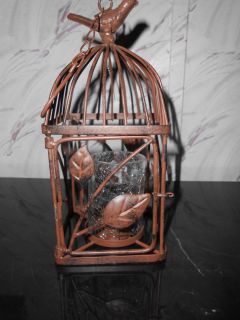 Bird Cage Metal Votive Candle Holders Home Decor New