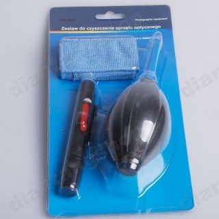 Professional 3 in 1 Lens Camera Cleaner Cleaning Kit tools for Canon 
