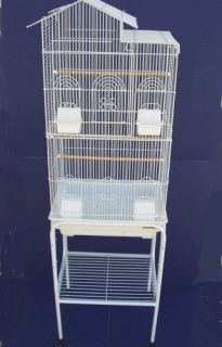 NEW Canary Parakeet Cockatiel LoveBird Finch Bird Cages With Stand 
