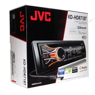 JVC KD HDR71BT in Dash Car Audio CD Player HD Radio Bluetooth Receiver 