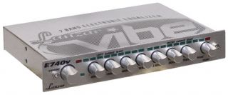 Lanzar VIBE740V Vibe Half DIN In Dash 7 Band Rotary Pre Amp Equalizer