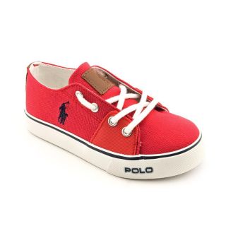 Polo Ralph Lauren Cantor Toddler Boys Size 9 Red Canvas Athletic 