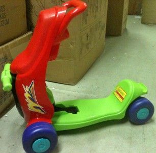 Kids Ride on Toy Transformer Toddler Scooter Push Power Car 4 Wheels 