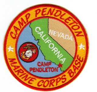 Camp Pendleton California Marine Base Patch Y