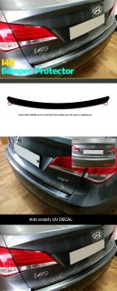Car Bumper Protector Exterior Anti Srcatch UV Decal 1ea for Hyundai 