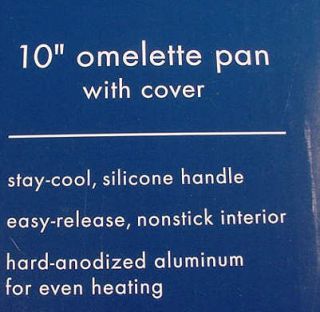 Calphalon Everyday Nonstick 10 Omelette Pan w Cover NIP