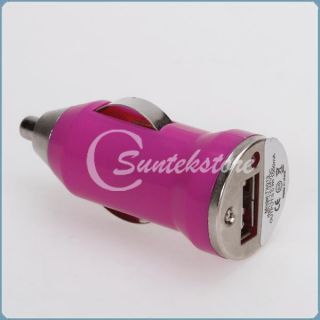 Mini USB Universal Car Charger Adapter for iPhone iPod  4 Cell 