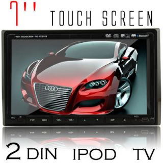 Car DVD Player Dual Zone Indash Car Radio Stereo TV