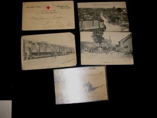 WW 1 World War 1 France Carbondale Postcard PC PA