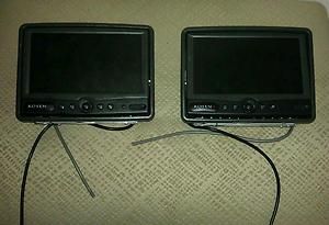 Rosen AV7500 LCD Headrest Screens Flipdown Car TV Monitor