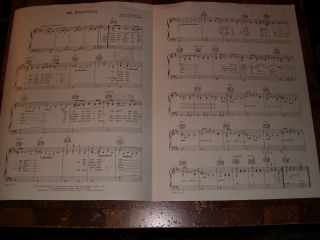 Mr. Bojangles Jerry Jeff Walker Sheet Music 1968 **** PLEASE ALLOW 