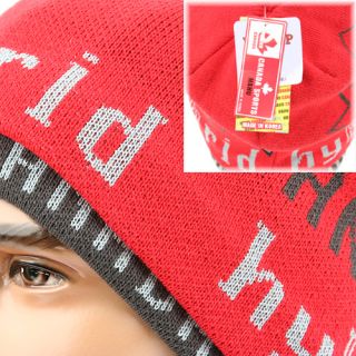 Beanie Skull Head Wrap Knit Hat Canada HYC Red EE Hybrid Sports Ski 