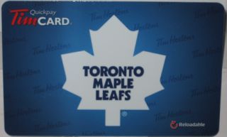   Toronto Maple Leafs Collectible Hockey Gift Card No Value
