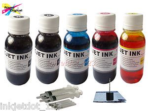 Refill Ink Kit Canon 210 XL 211 PIXMA MP240 MX320 20oz