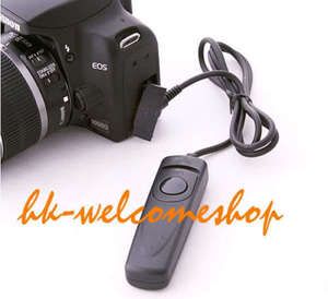 Remote Shutter Release Switch Cord Cable Fr Canon PowerShot G1 x T3i 