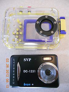   DC1231 Underwater Digital Camera Camcorder Black Waterproof