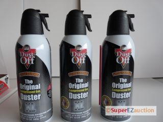 12pk Dust Off Cleaner Duster Electronic Air Canned Cans