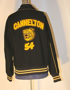 1954 Cannelton Bulldog Athletic Coat