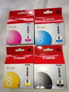   CANON PIXMA Ink CLI 8 MP610 MP830 MX700 and other Printers NEW INK