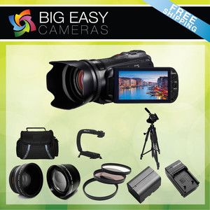 New Canon VIXIA HF G10 HFG10 32 GB Camcorder Camera Package 