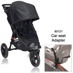 Baby Jogger BJ13210 City Elite Single in Black with Car Seat Adapter 