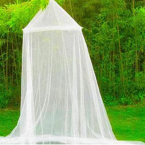 Insect Bed Canopy Netting Curtain Mosquito Net White