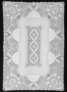 Heritage Lace Canterbury Classic Tablecloth 3 Szs 2 CLR