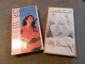 Carly Simon Live from Marthas Vineyard VHS 1988