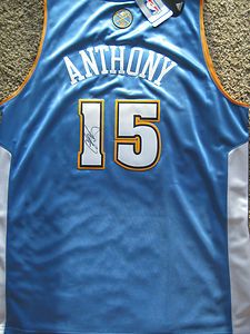 Authentic Autographed Carmelo Anthony Jersey   100% Guaranteed