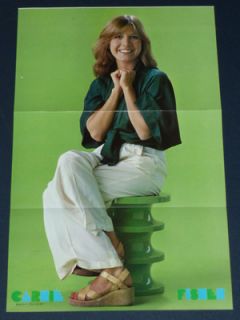 Carrie Fisher 1978 JPN Pinup Poster 10x16 Star Wars TI O