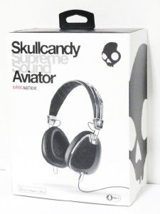 Skullcandy Aviator 2012 on Ear Roc Nation Headphones w Detachable 