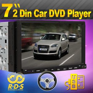   USB SD Head Unit Car Stereo DVD CD Disc Player 7 Touch Screen