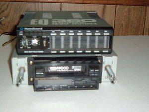 Kenwood KRC 3002 Car Cassette Stereo and Metro Sound 360 EQ
