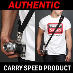 Authentic Black Color Carry Speed CS Slim Camera Sling Strap 4 Olympus 