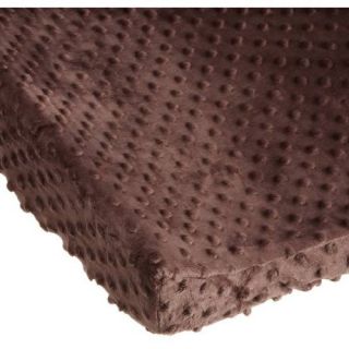 Carters Super Soft Dot Changing Pad Cover Chocolate