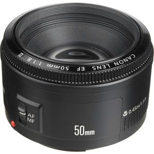 NEW* Canon EF 50mm f/1.8 II Autofocus Lens   EOS D500 D550 D60 D7 D5 