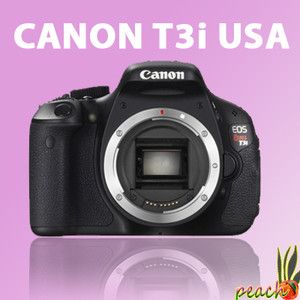 Canon EOS Rebel T3i Digital SLR Body Brand New USA